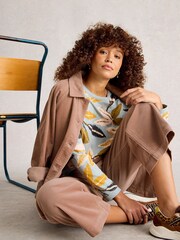 White Stuff Brown Eden Cord Jacket - Image 3 of 6