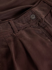 White Stuff Brown Sasha Wide Leg Trousers - Image 6 of 6