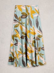 White Stuff Blue Hope Bias Cut Maxi Skirt - Image 6 of 7