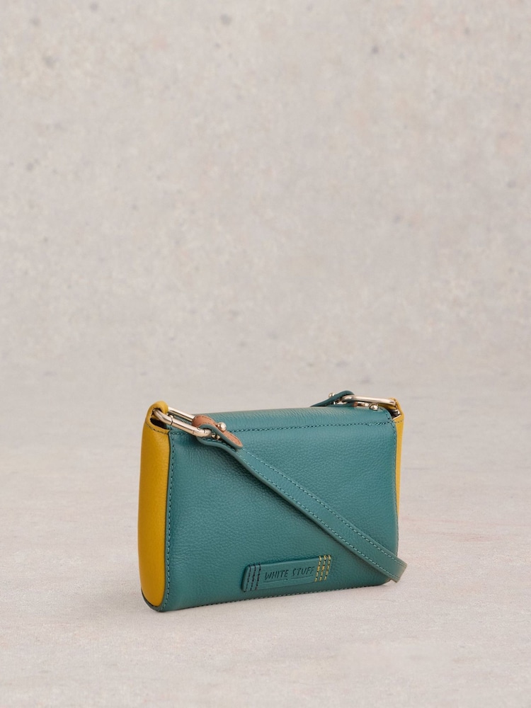 White Stuff Green Tilly Cross-Body Bag - Image 2 of 5 White Stuff Green Tilly Cross-Body Bag - Image 2 of 5