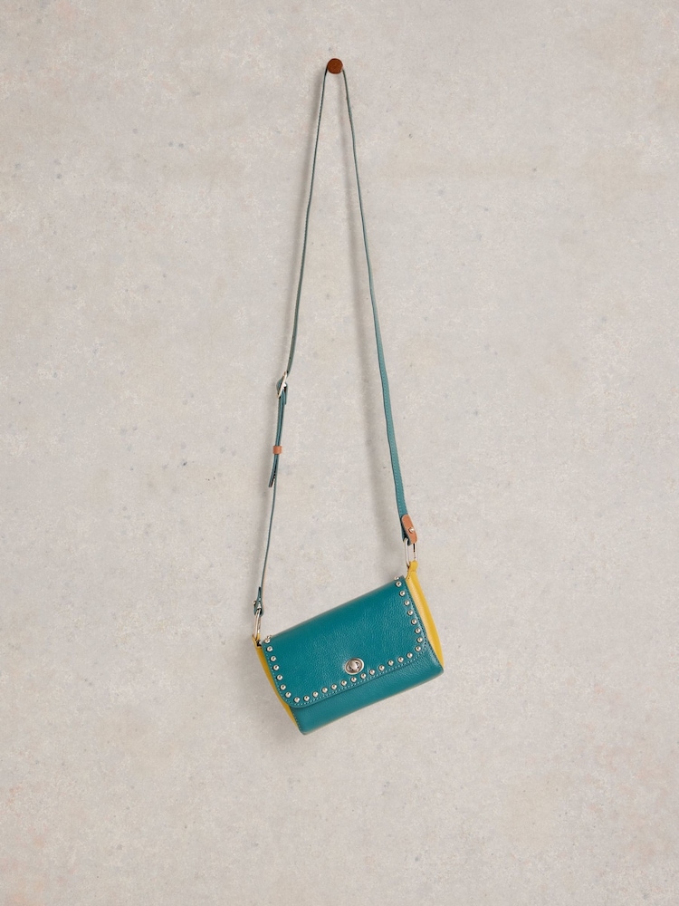 White Stuff Green Tilly Cross-Body Bag - Image 5 of 5