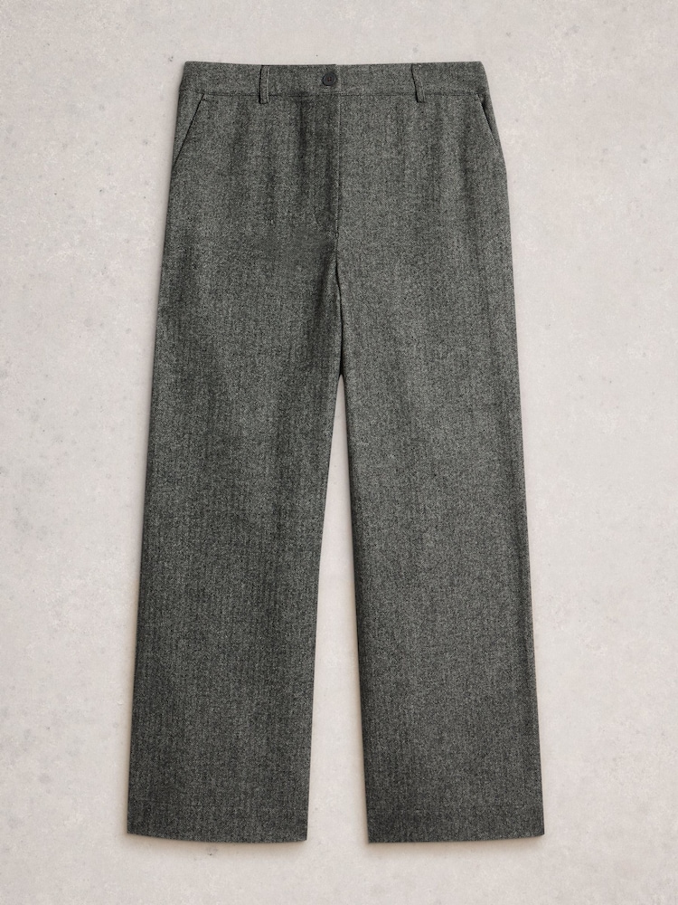 White Stuff Belle Tweedy Hose mit weitem Bein - Bild 6 von 6