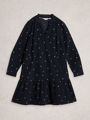 White Stuff Daria Cord Embroidered Dress - Imagem 5 de 6