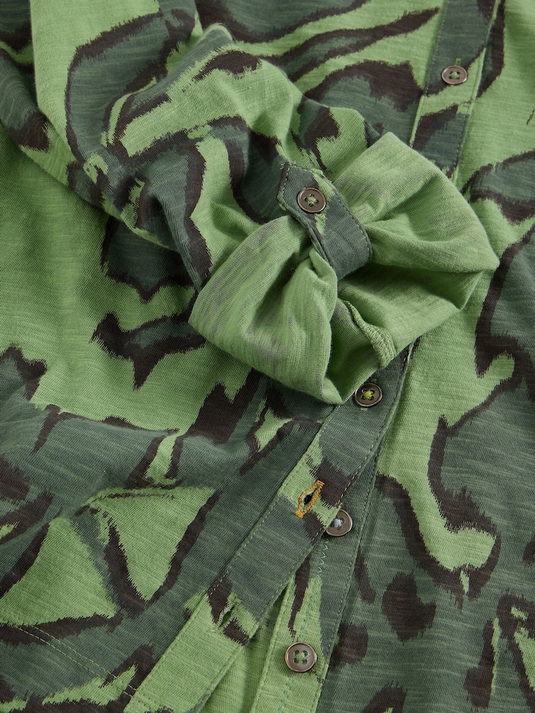 White Stuff Green Annie Jersey Shirt - Image 6 of 6 White Stuff Green Annie Jersey Shirt - Image 6 of 6