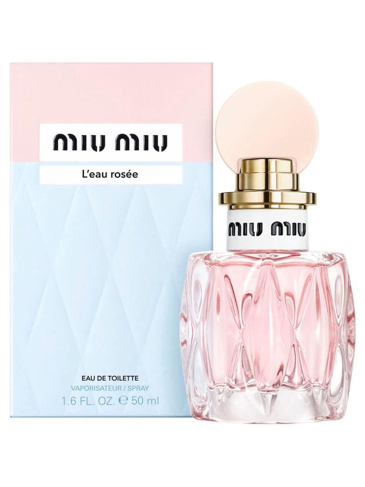 Miu Miu L'Eau Rose Eau de Toilette 50ml - Image 2 of 5 Miu Miu L'Eau Rose Eau de Toilette 50ml - Image 2 of 5