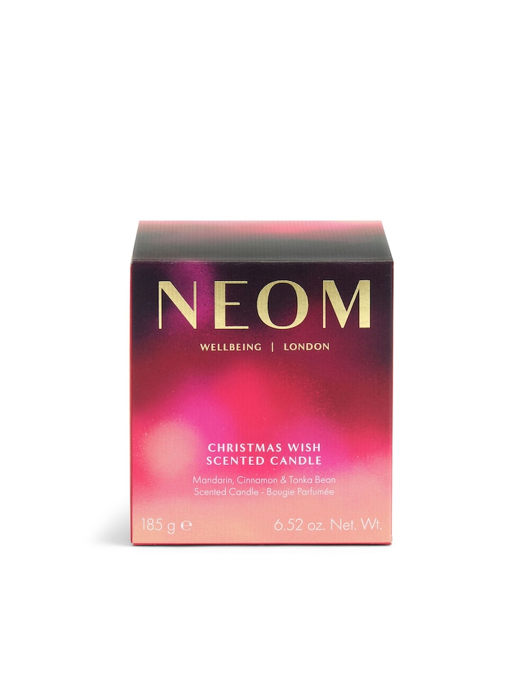 NEOM Christmas Wish 1 Wick Candle 185g - Image 3 of 3 NEOM Christmas Wish 1 Wick Candle 185g - Image 3 of 3