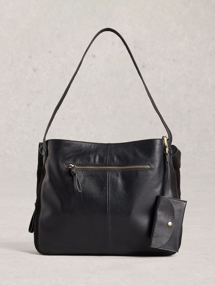 White Stuff Black Hettie Leather Bag - Image 1 of 4
