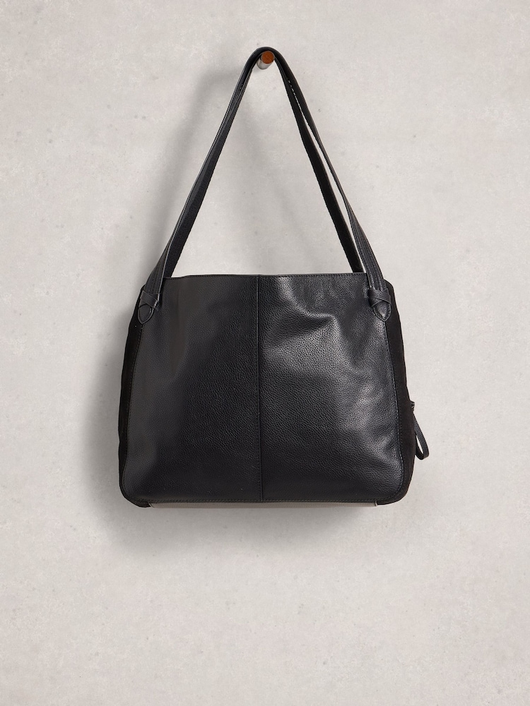 White Stuff Black Hettie Leather Bag - Image 2 of 4