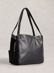 White Stuff Black Hettie Leather Bag - Image 3 of 4