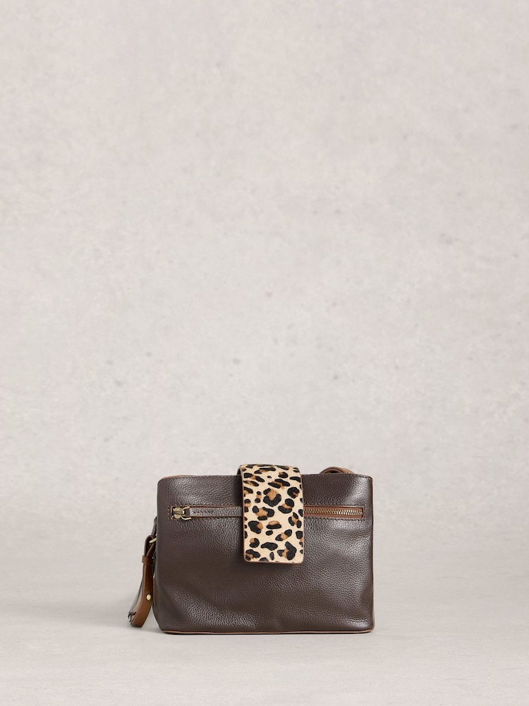 White Stuff Brown Tabby Convertible Cross-Body Bag - Image 2 of 4