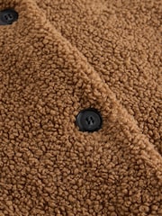 White Stuff Brown Borg Gilet - Image 6 of 6