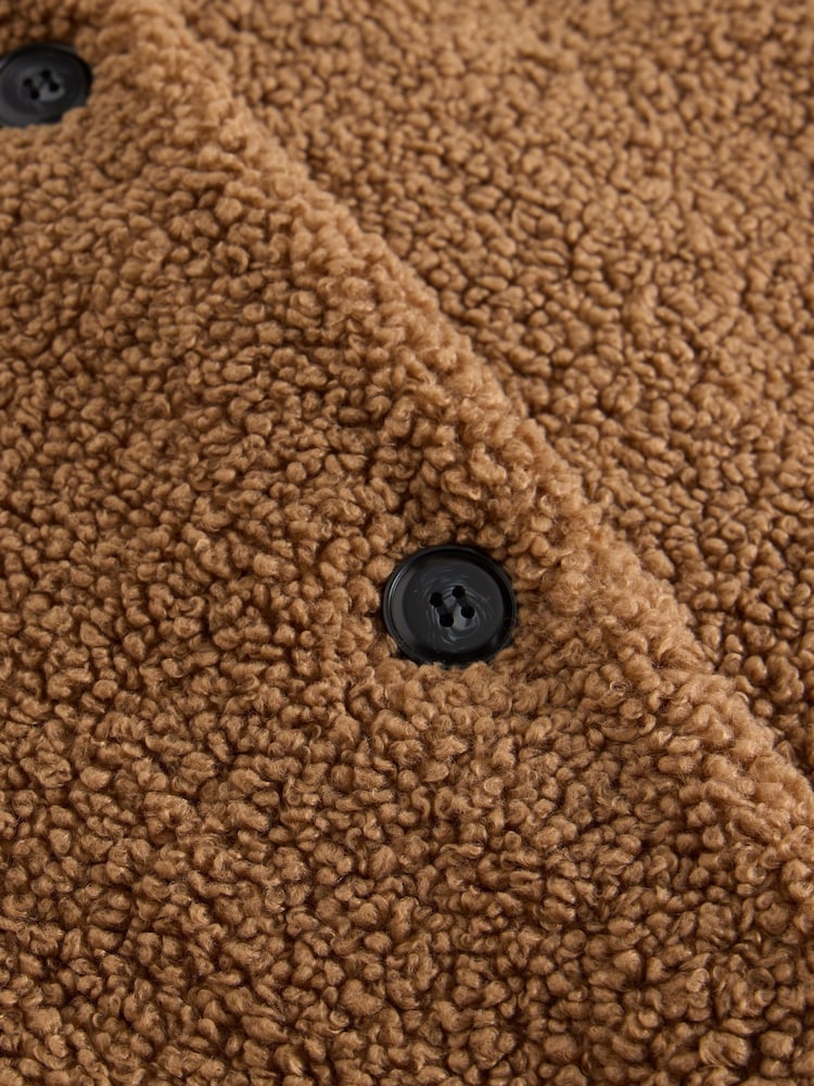 White Stuff Brown Borg Gilet - Image 6 of 6