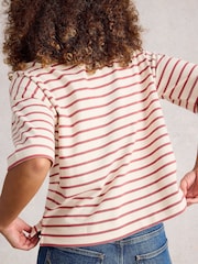 Camiseta listrada Katya da White Stuff - Imagem 3 de 6