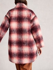 White Stuff Purple Marlowe Reversible Coat - Image 2 of 7
