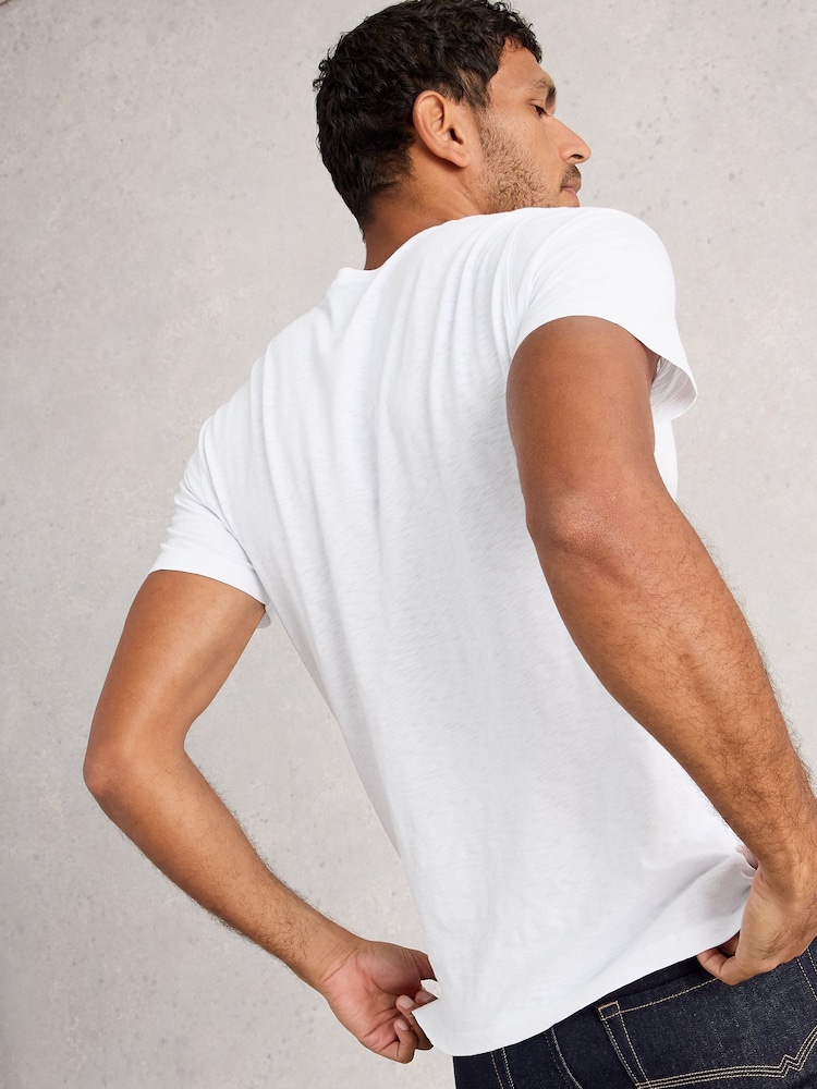 Blanco - White Stuff Camiseta Abersoch de manga corta - Imagen 2 de 6