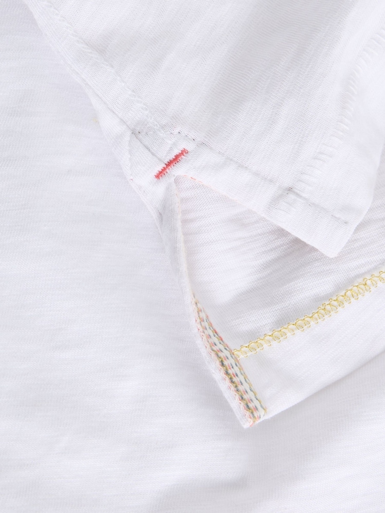 Blanco - White Stuff Camiseta Abersoch de manga corta - Imagen 6 de 6