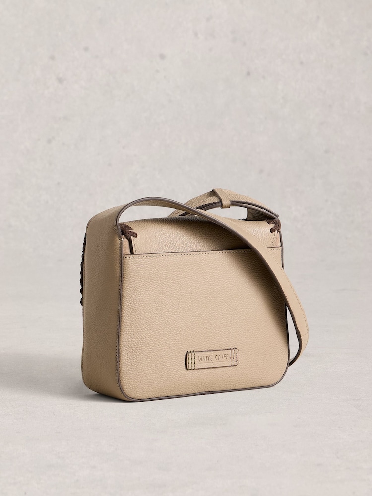 White Stuff Natural Isabelle Satchel Bag - Image 2 of 4 White Stuff Natural Isabelle Satchel Bag - Image 2 of 4