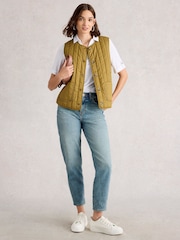White Stuff White Allie Short Sleeve Shirt - Image 3 of 6