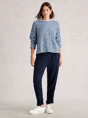 White Stuff Blue Rowena Trousers - Image 3 of 6