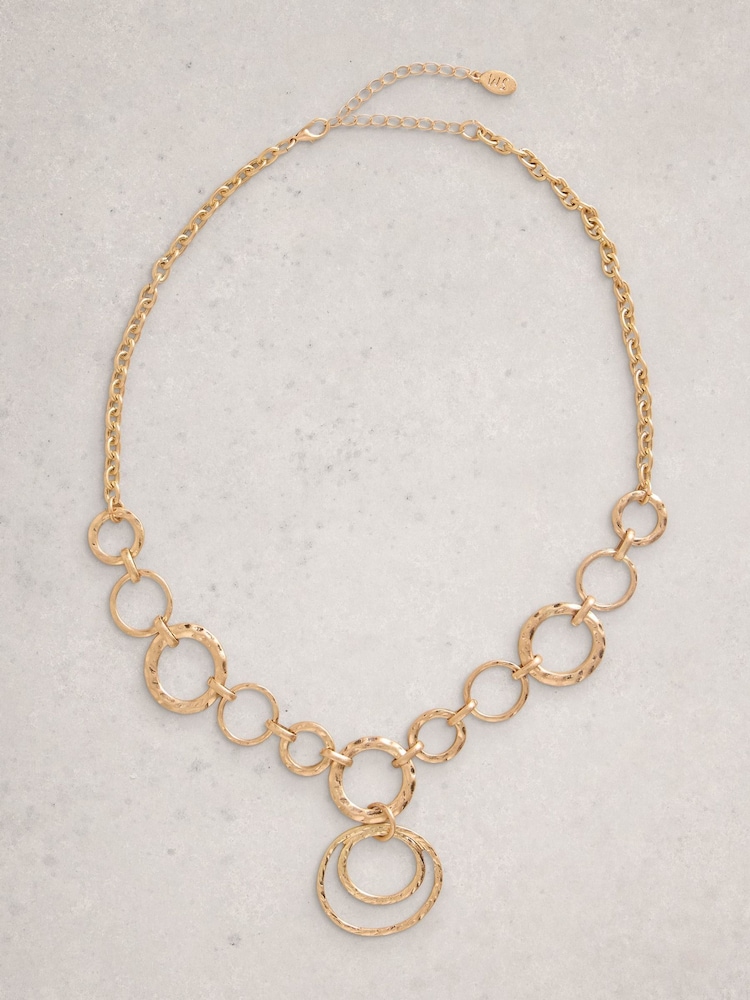 White Stuff Gold Reka Ring Necklaces - Image 1 of 2