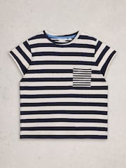 White Stuff Blue Gina T-Shirt - Image 6 of 6