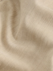 Stone Relaxed Fit Authentic Washed Cotton Rich Cargo Trousers With Stretch - Image 11 of 11