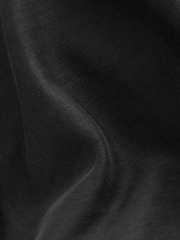 Black Relaxed Fit Authentic Washed Cotton Rich Cargo Trousers With Stretch - Image 11 of 11