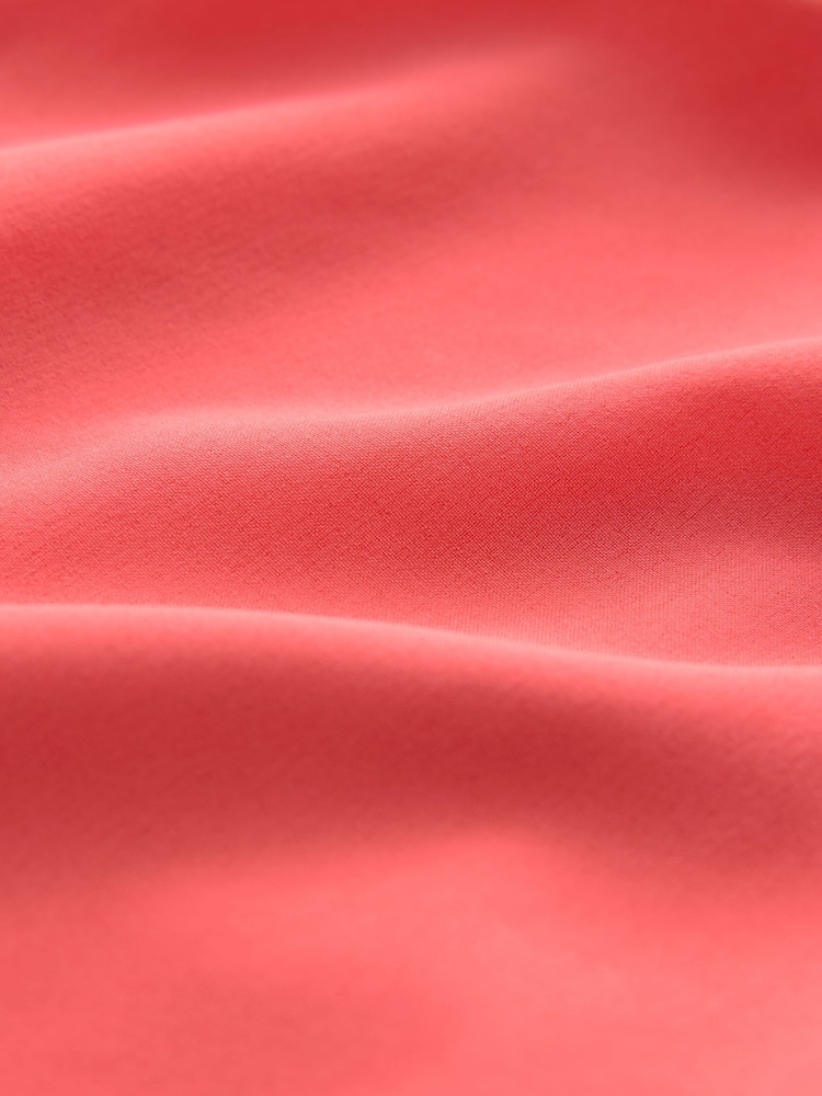 Coral Pink Sports Run Shorts - Image 10 of 10