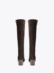 Kurt Geiger London Chelsea Trim Knee Boots - Image 3 of 4