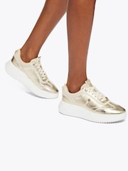 KG Kurt Geiger Lemon Trainers - Image 1 of 5
