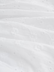 White Broiderie Woven Baby Dress With Intergrated Bodysuit (0mths-2yrs) - Image 8 of 8