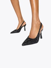 KG Kurt Geiger Adina Gem Black Shoes - Image 9 of 10