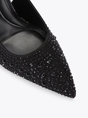 KG Kurt Geiger Adina Gem Black Shoes - Image 3 of 10