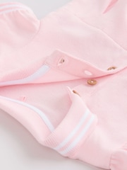 Pink White Short Sleeve Baby Dresses 2 Pack (0mths-3yrs) - Image 9 of 9