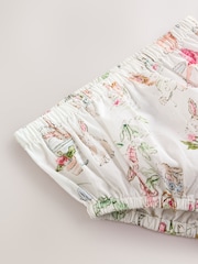 Alb Personaj - Set Rochie și chiloței țesute pentru bebeluși 2 piese (0luni -2ani) - Imaginea 6 din 10