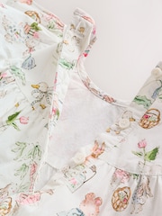 Alb Personaj - Set Rochie și chiloței țesute pentru bebeluși 2 piese (0luni -2ani) - Imaginea 9 din 10