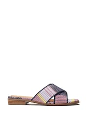 Moda in Pelle Naela Cross-Over Mule Sandals - Image 1 of 4
