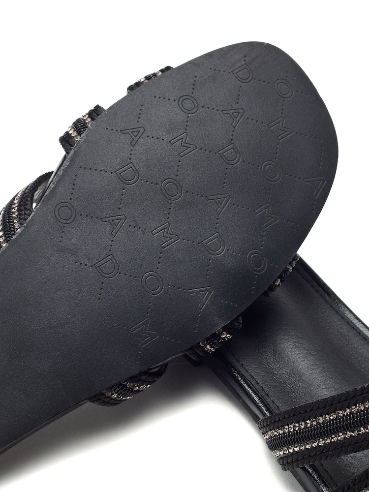 Moda in Pelle Nymph Band Flat Mules - Image 4 of 4