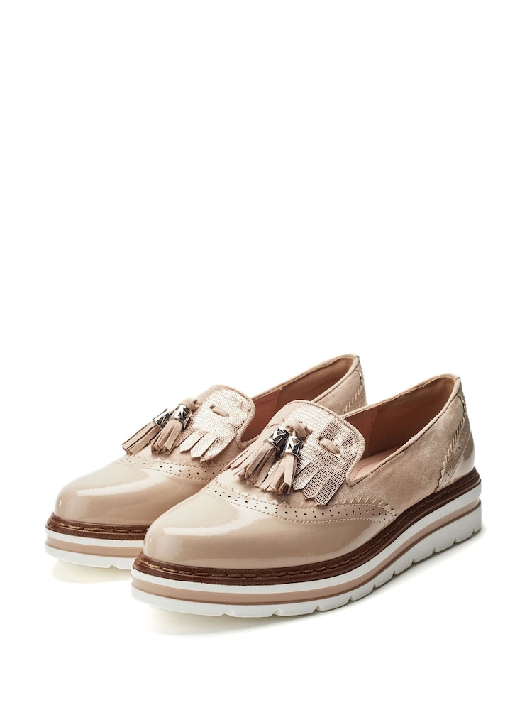 Moda in Pelle Ellee Lace-Up Brogue Detail Comfort Shoes - Image 2 of 4