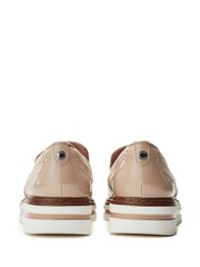 Moda in Pelle Ellee Lace-Up Brogue Detail Comfort Shoes - Image 3 of 4