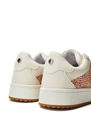 Moda in Pelle Pink Betula Slim Sole Multi Panel Trainers - Image 3 of 4
