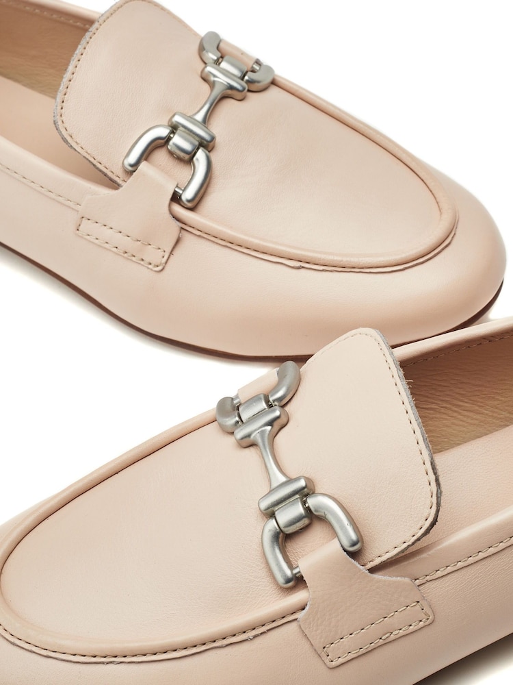 Moda in Pelle Ellea Loafers With Snaffle Trim - Image 4 of 4