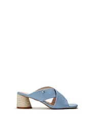 Moda in Pelle Marloww Cross Strap Block Comfort Sandals - Image 1 of 4