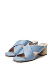 Moda in Pelle Marloww Cross Strap Block Comfort Sandals - Image 2 of 4