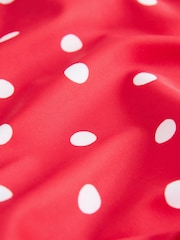 Red Polka Dot Flower Frill Swimsuit (3mths-7yrs) - Image 3 of 5