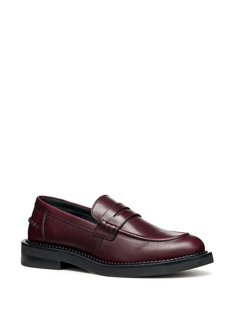 أحمر - Geox D Serilda E Moccasins - صورة 2 من 5