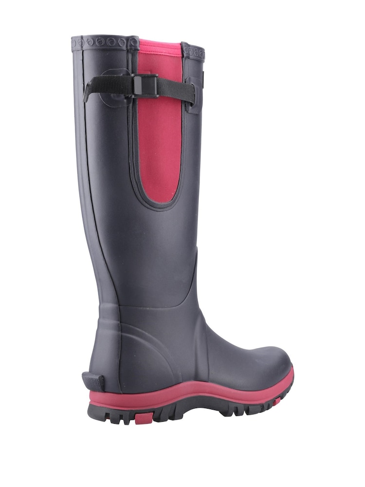 Cotswolds Blue Milton Adjustable Wellies - Image 2 of 5 Cotswolds Blue Milton Adjustable Wellies - Image 2 of 5