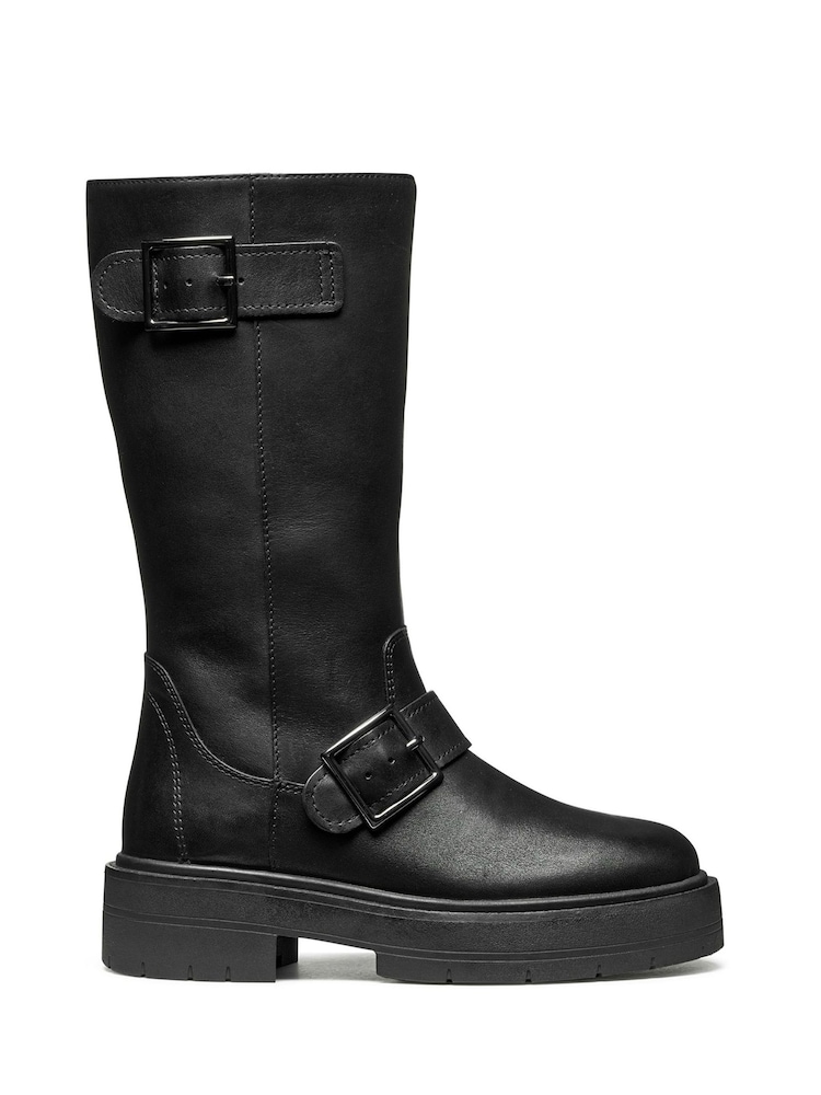 Geox D Spherica EC7 Black Boots - Image 1 of 5