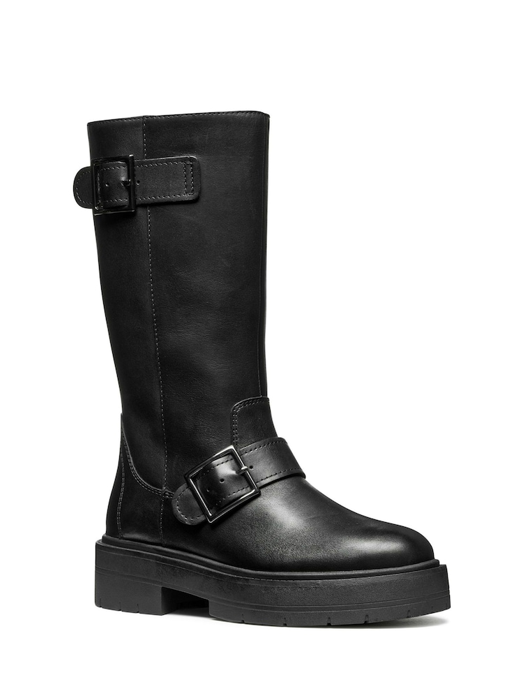 Geox D Spherica EC7 Black Boots - Image 2 of 5