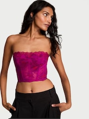 Victoria's Secret Berrylicious Purple Dye Lace Corset - Image 1 of 3